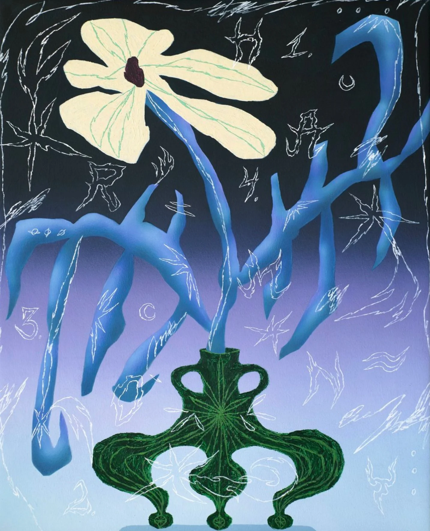   Harmony  (2023). Acrylic on canvas. 76x61cm. 