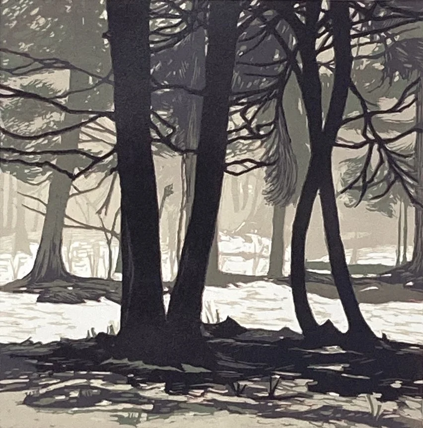 Mary Teichman - In a Fog, Framed