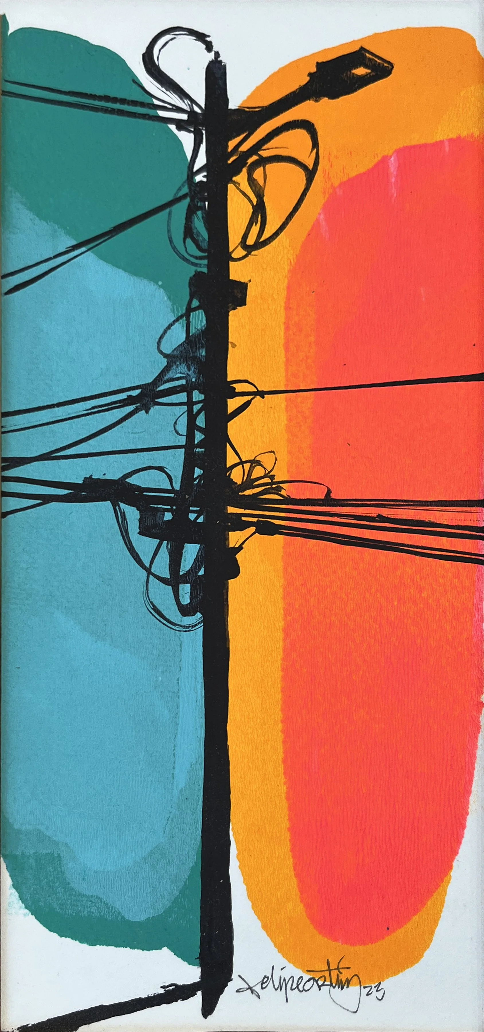 Felipe Ortiz - Light Post Series (Argentina, Isla Maciel)