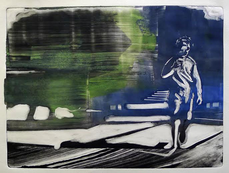 Monotype 702, monotype, 15" x 19" $300