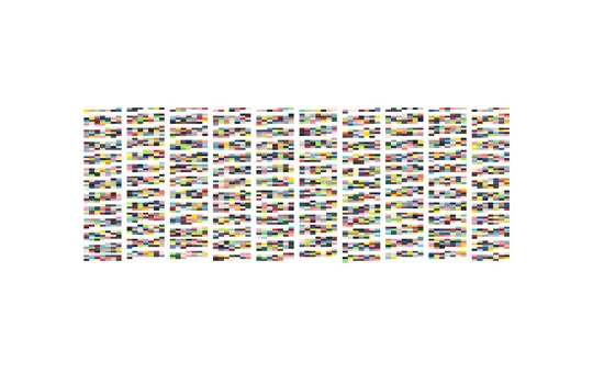 Happy Anniversary (No.10), or A Marriage at 3,653 Days, Giclee Print of Digital Drawing, 26" x 40" $1100