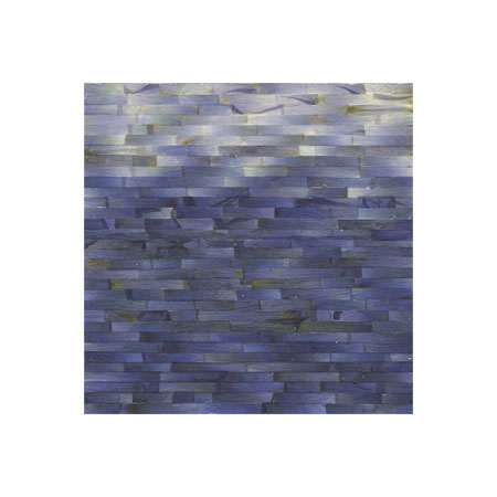 Color Bands, Delphinium (No.1), Delphinium Petals on Painted Panel, 6" x 6" $400
