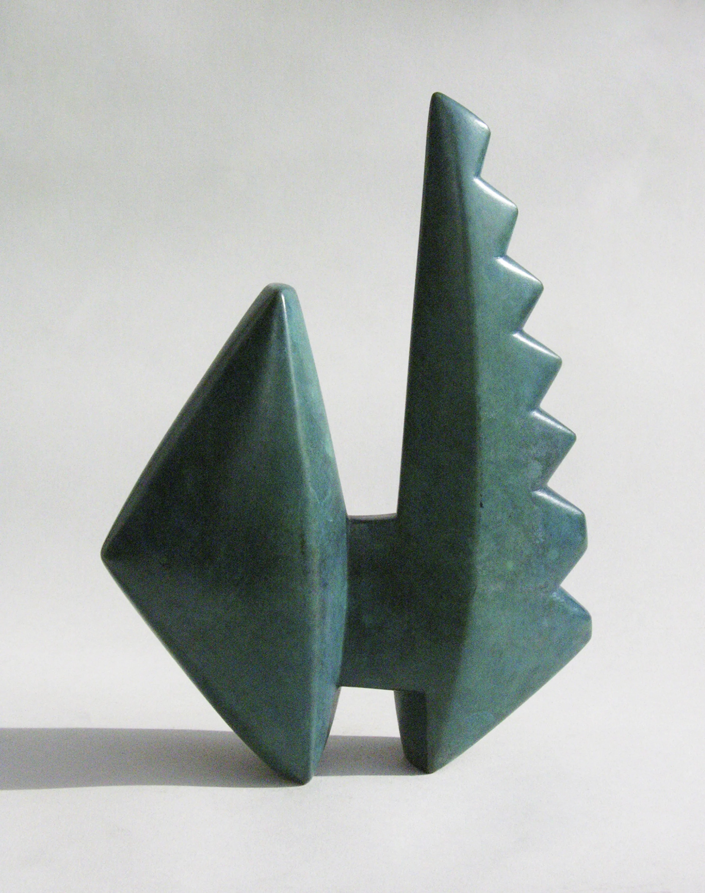 Peter DeCamp Haines , Brancusi Bird , 7 1/4 " x 4 1/2" x 2", bronze