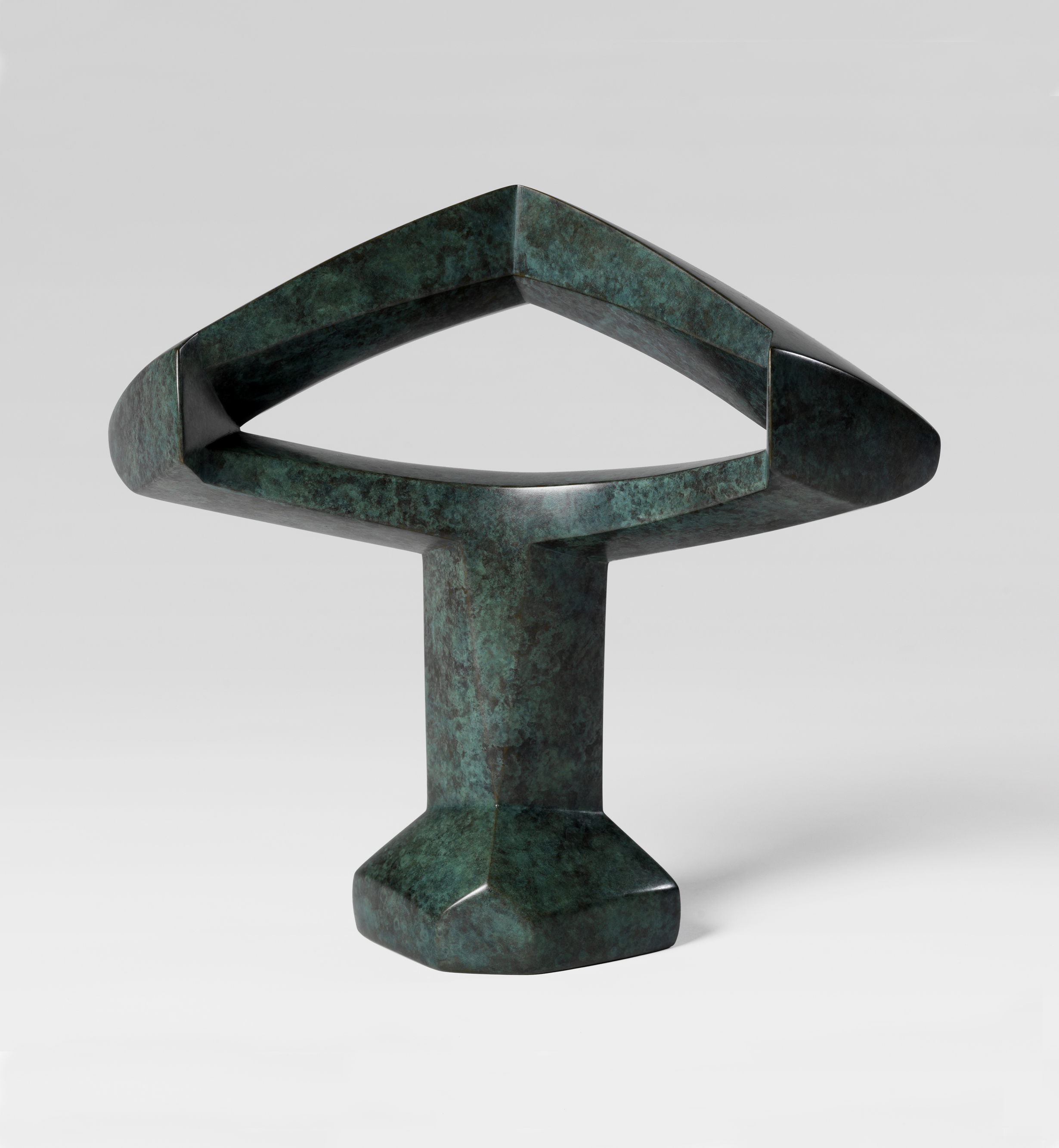 Aperture (1/5) , 10 1/4" x 11" x 5", bronze, $1,500