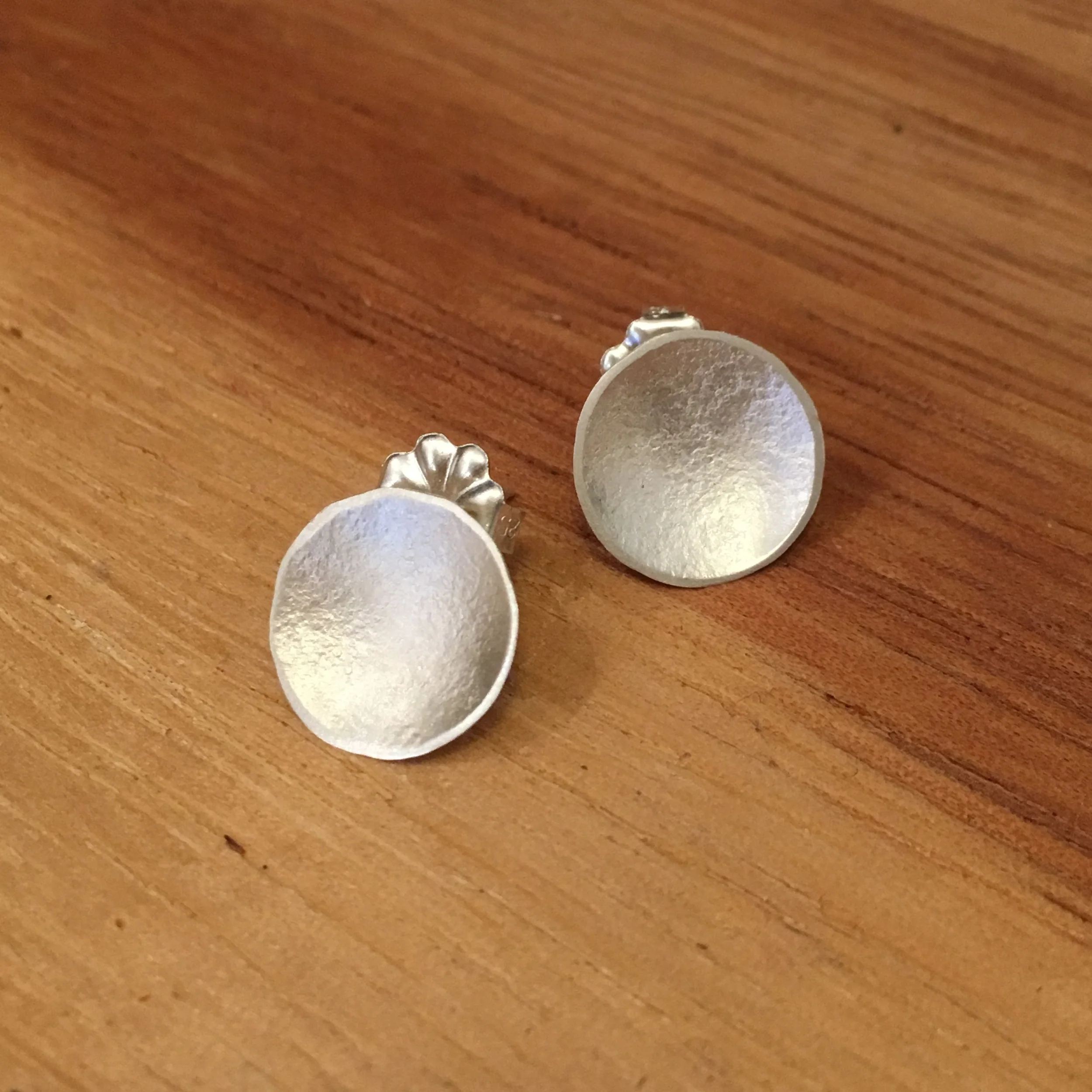 Lisa Gent - Tiny Moss Posts Earrings