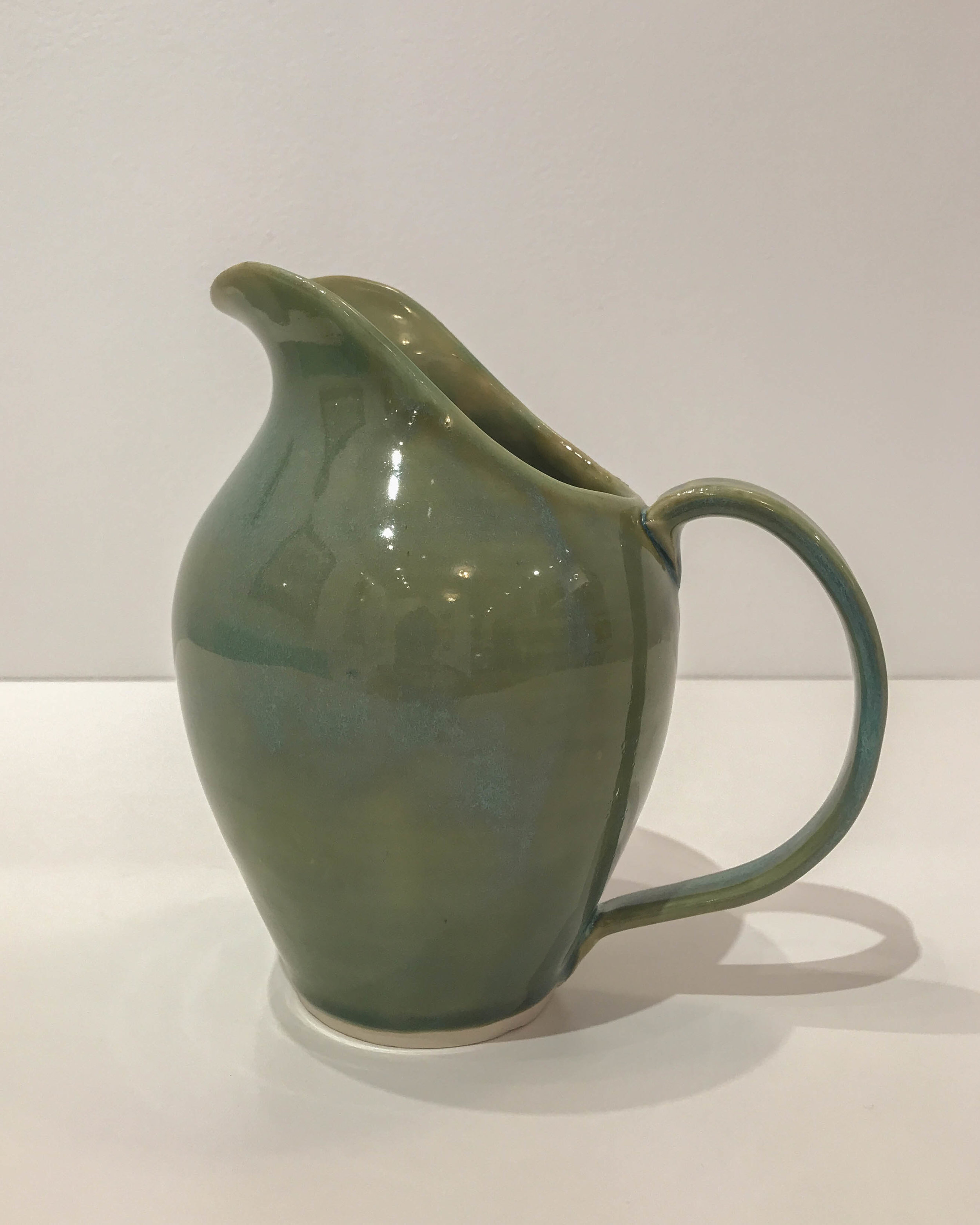   Jennifer Crowe , green triangular tumbler,&nbsp;hand-thrown stoneware, $28 each 
