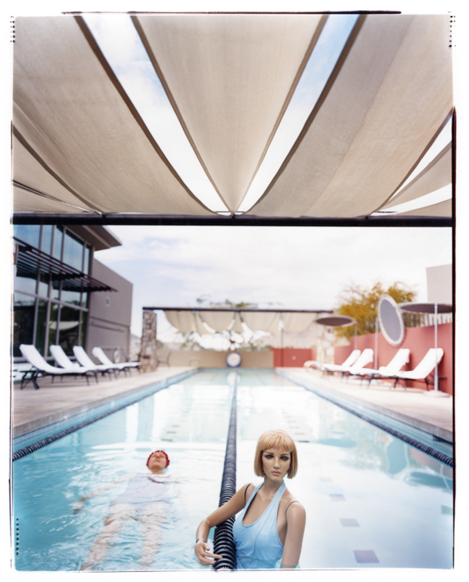 Asia Kepka , Bridget & I: Pool , c-print