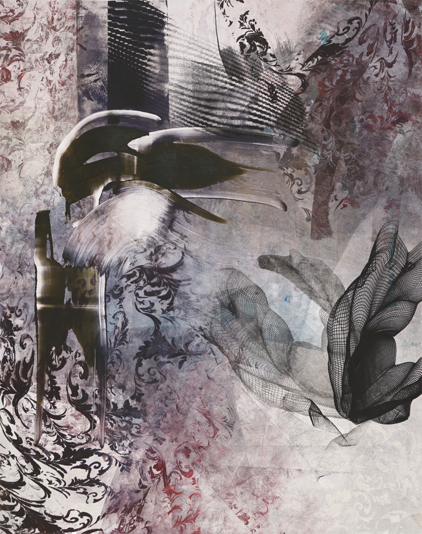 Dorothea Van Camp , Flyers (MM 1822), viscosity monoprint