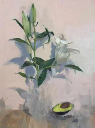 I tried to find the beauty in something, anything, but couldn't , oil on panel, 16" x 12", sold