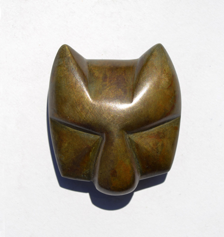 Charm 4 , bronze, 2" x 2" x 1/2", $175