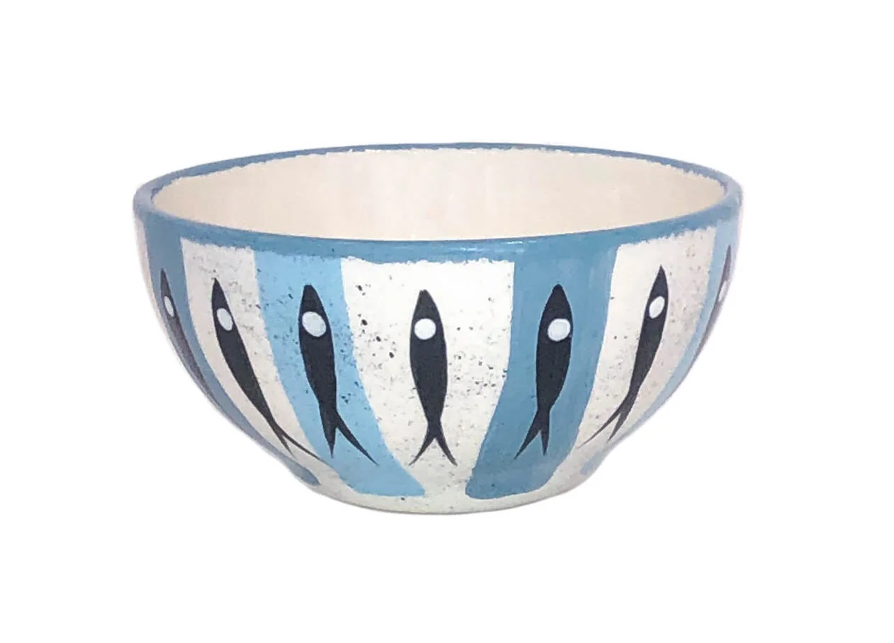 Jobi Pottery - Traditional Blue Chowder Bowl