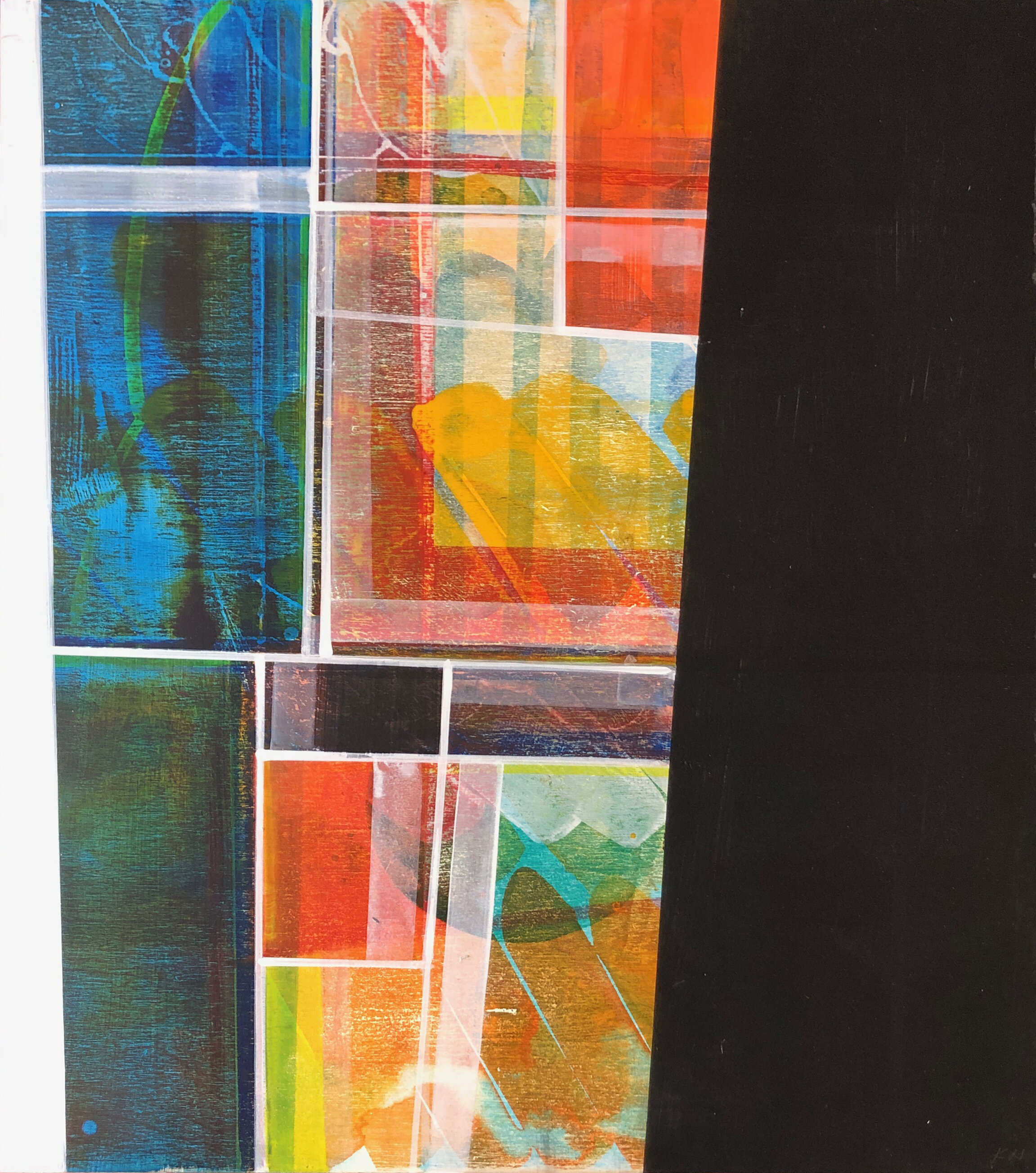 WKND #5, acrylic on board, 24" x 20", $2,200