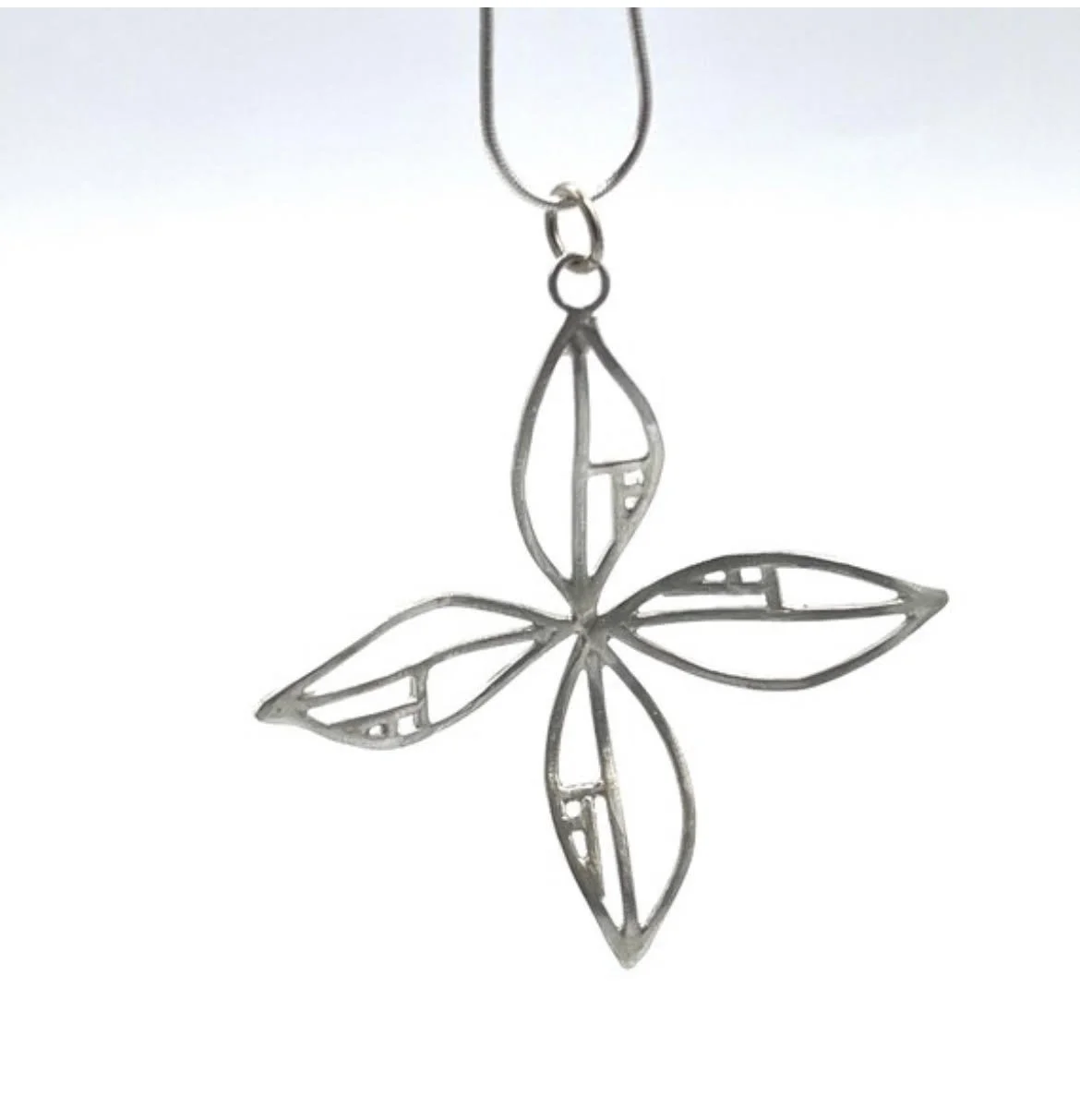 Ilana Krepchin - Fractal Leaf Necklace