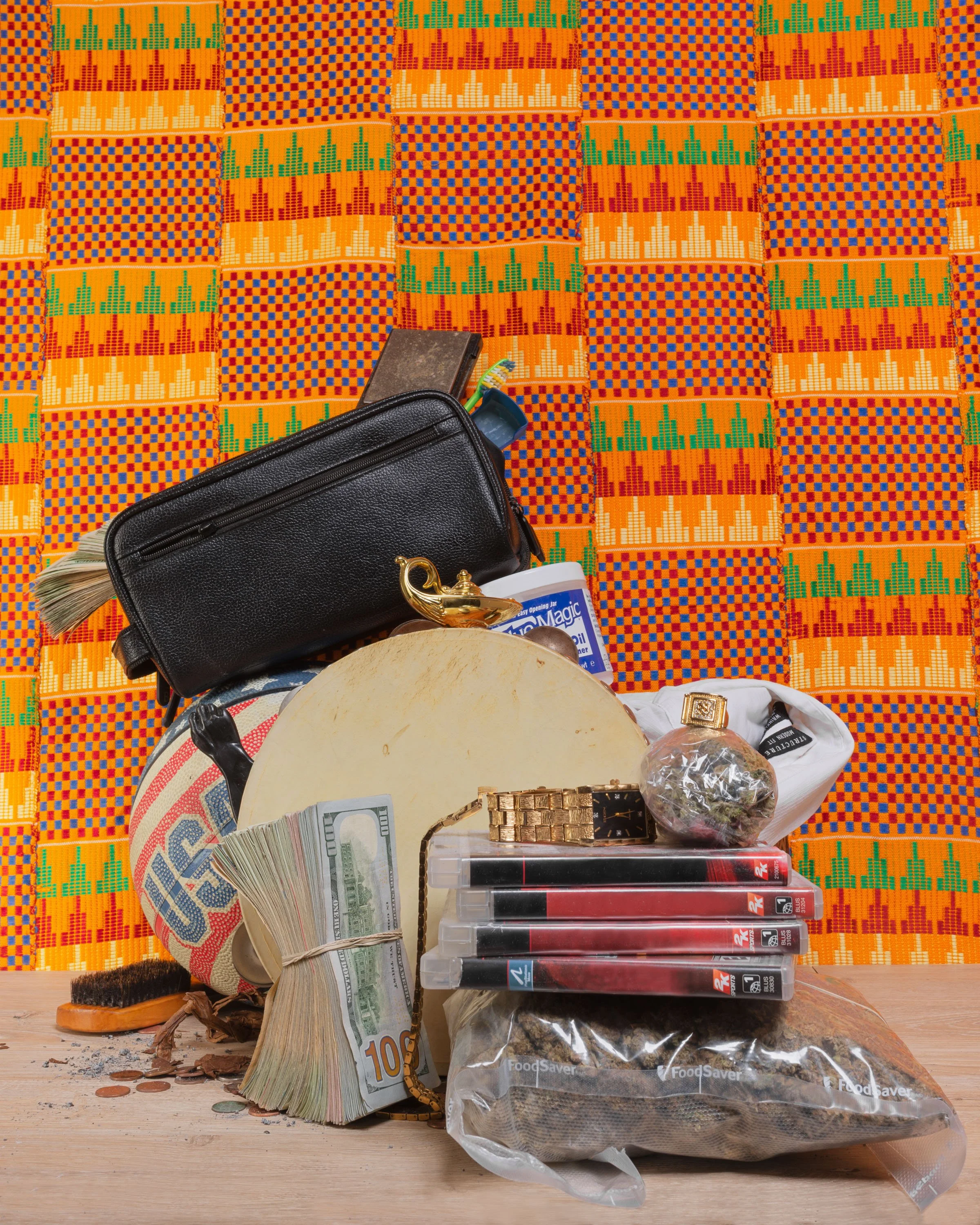 Claudio Eshun - Getting to the Bag (1/10) Framed