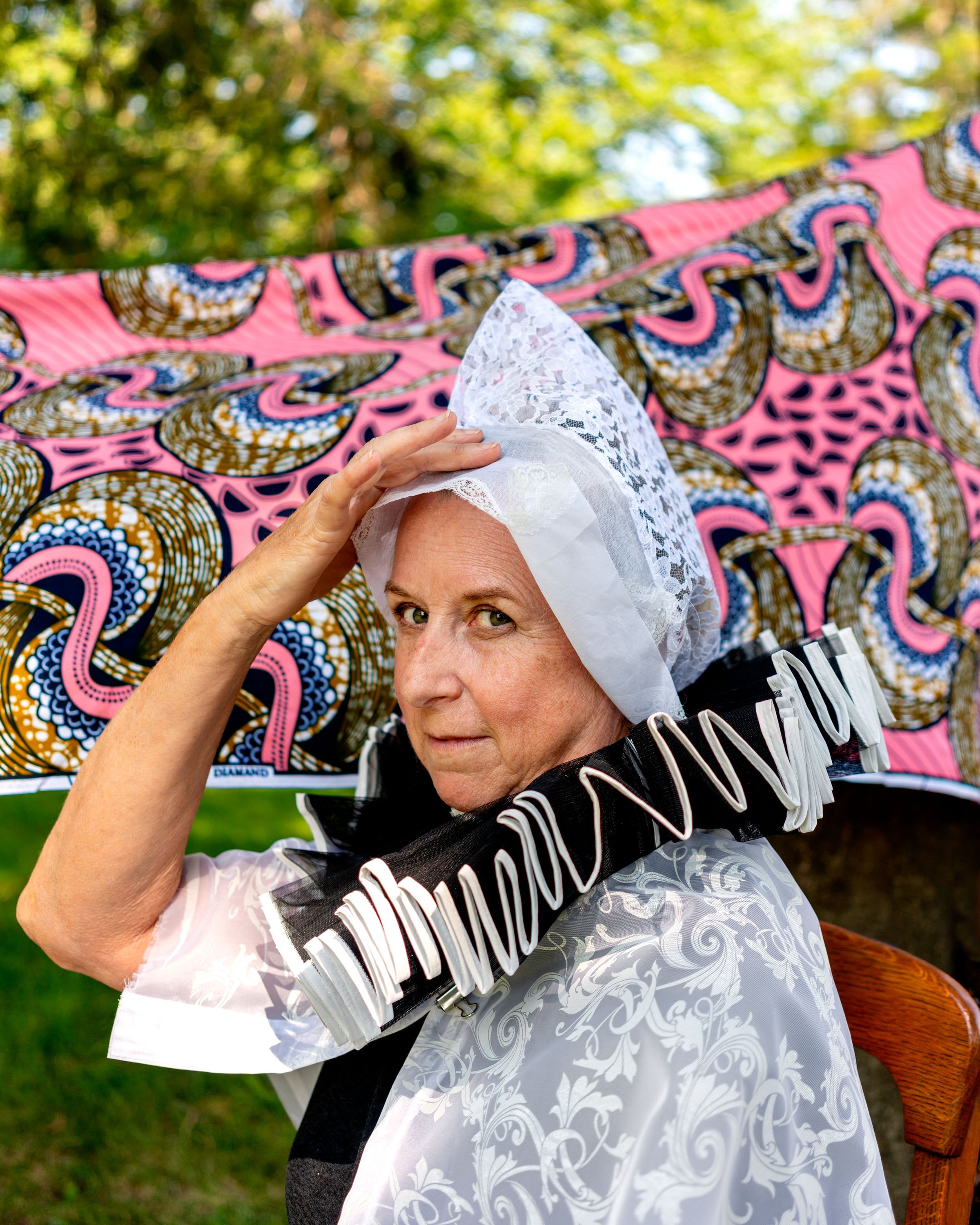 Claudio Eshun, collaboration with Jeffrey Heyne and Dorothea Van Camp - Portraits Between Shores (Dorothea)