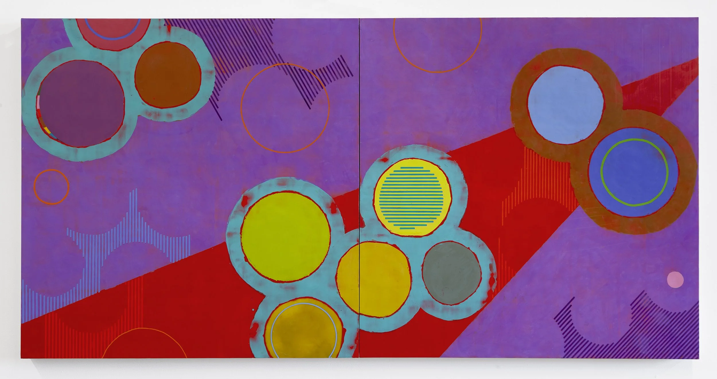 Deborah Peeples - Luminary 1 & 2 (diptych)