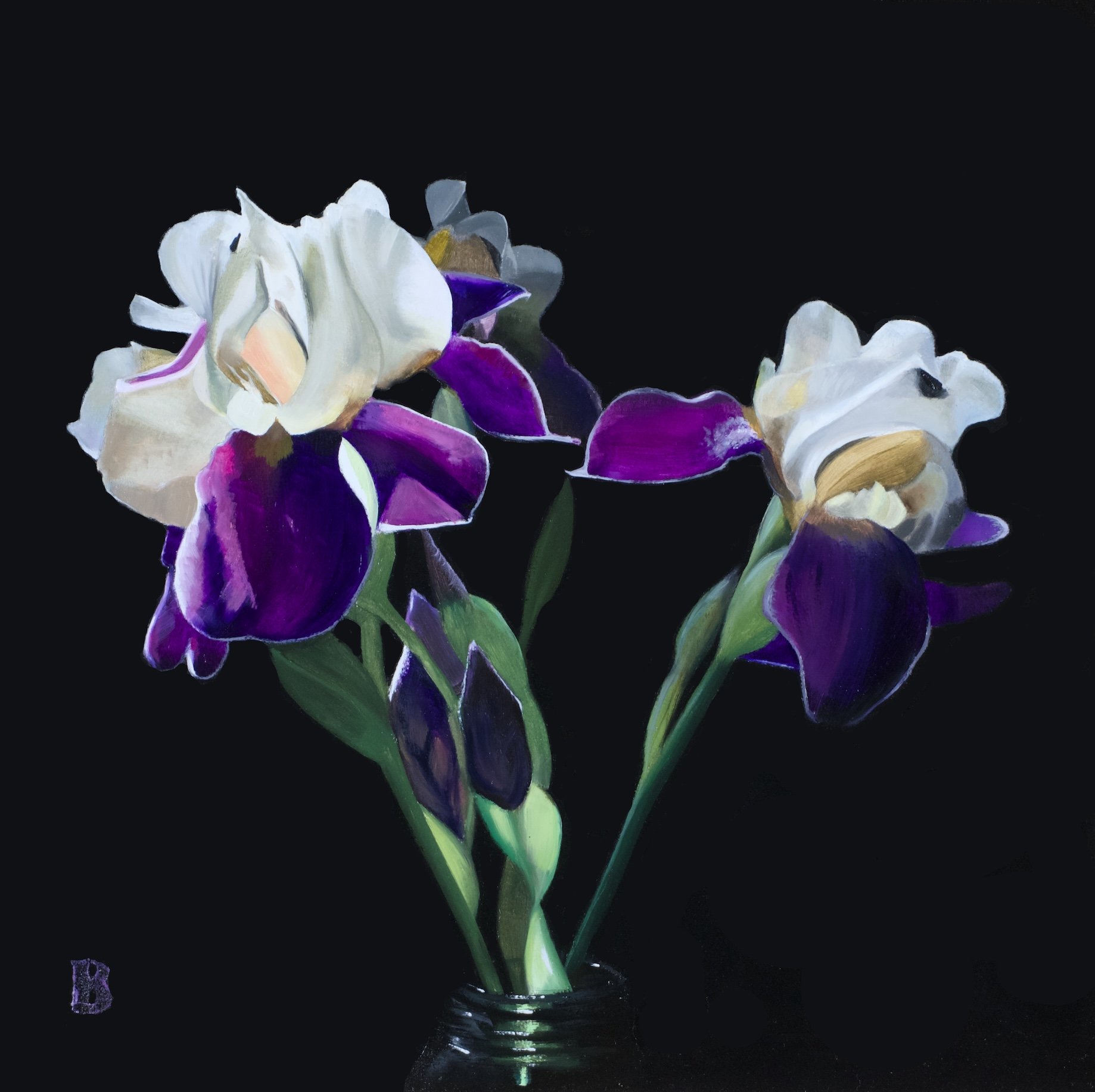 Paul Beckingham - Irises III