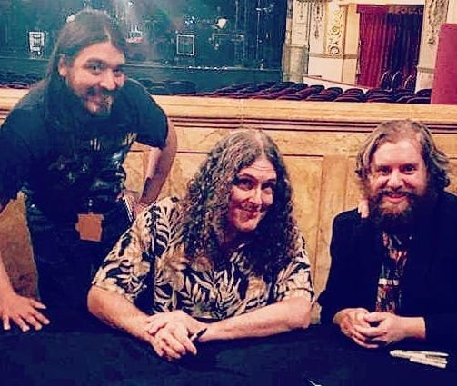 We met "Weird Al!"