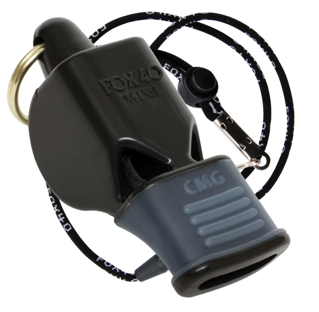 Fox 40 CMG Mini w/ Lanyard (Black)