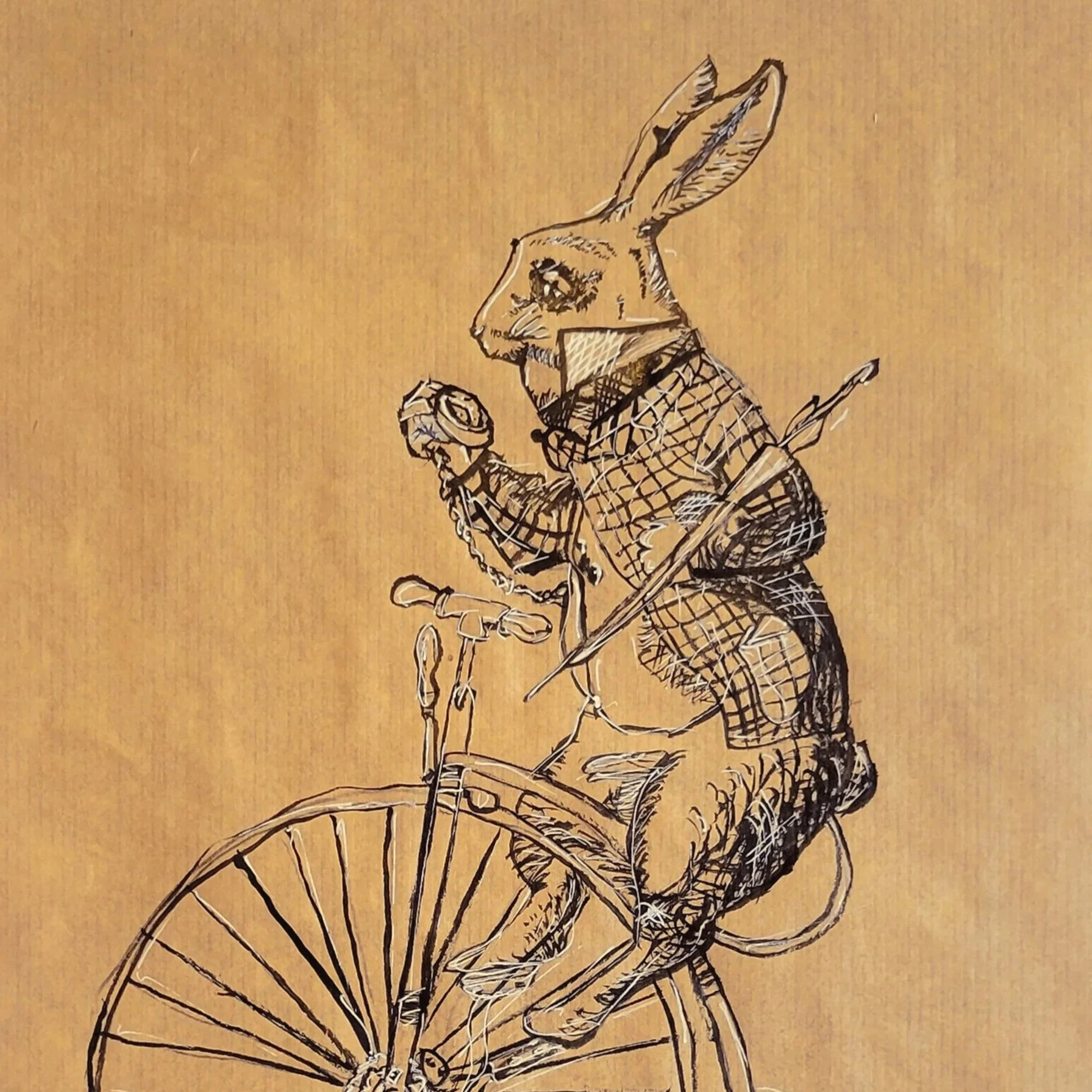 Steampunk Ink Drawings