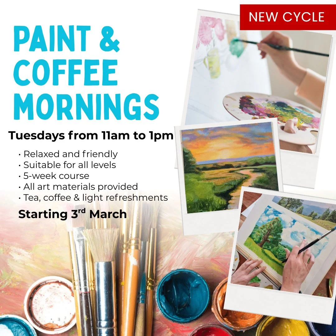 Paint & Coffee Mornings - March