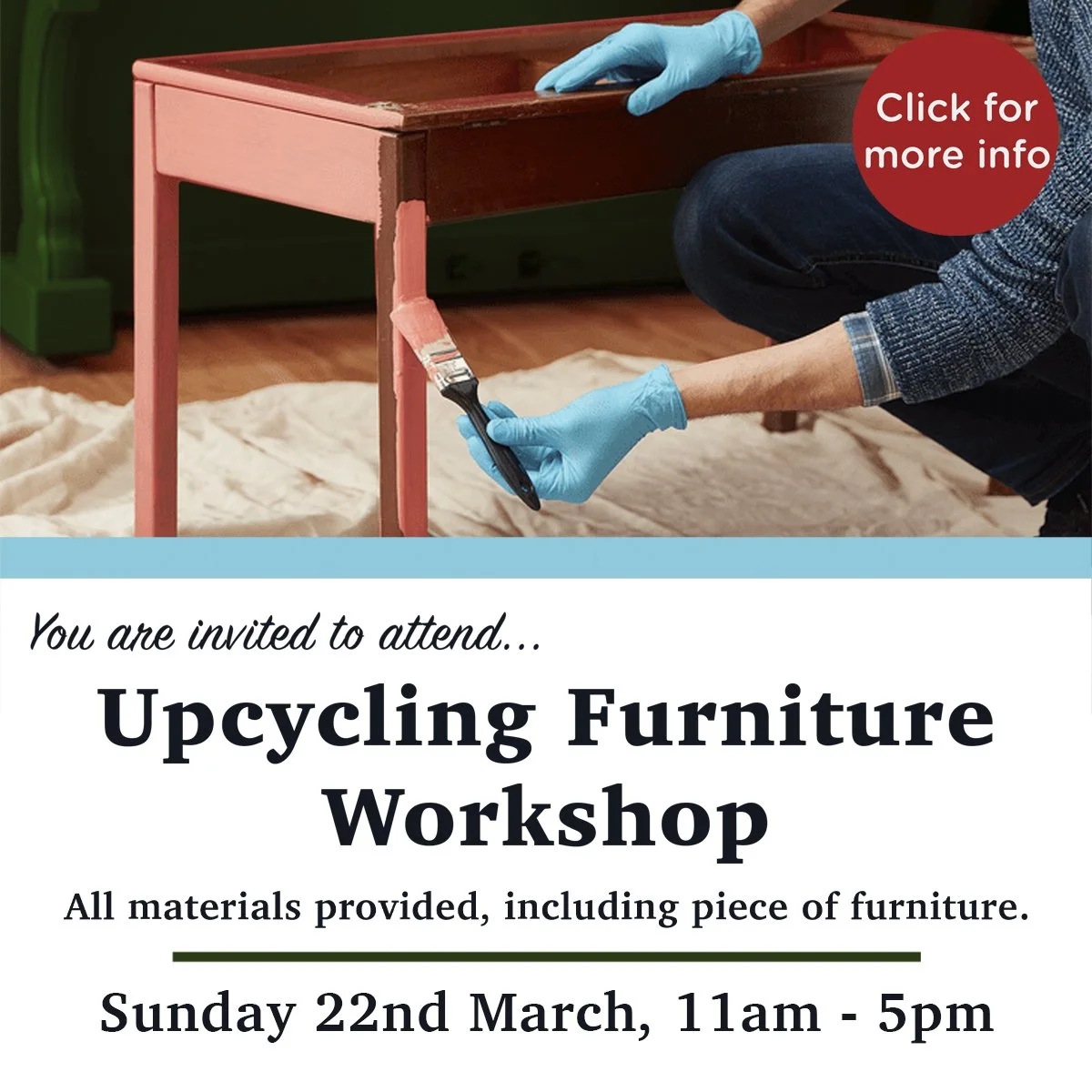 Upcycling Furniture Workshop - Sun 22nd March