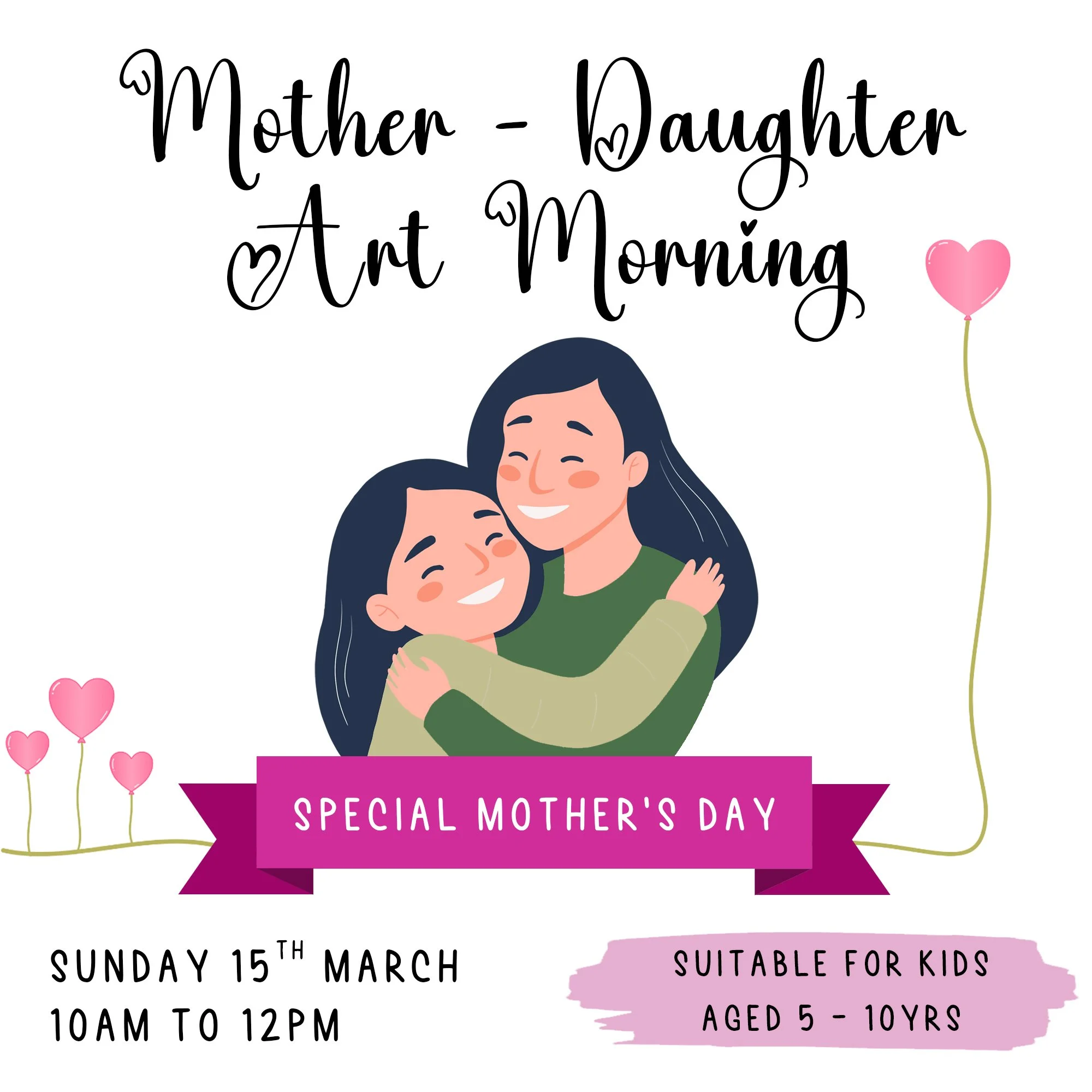Mother's Day Art Morning - Sun 15th March