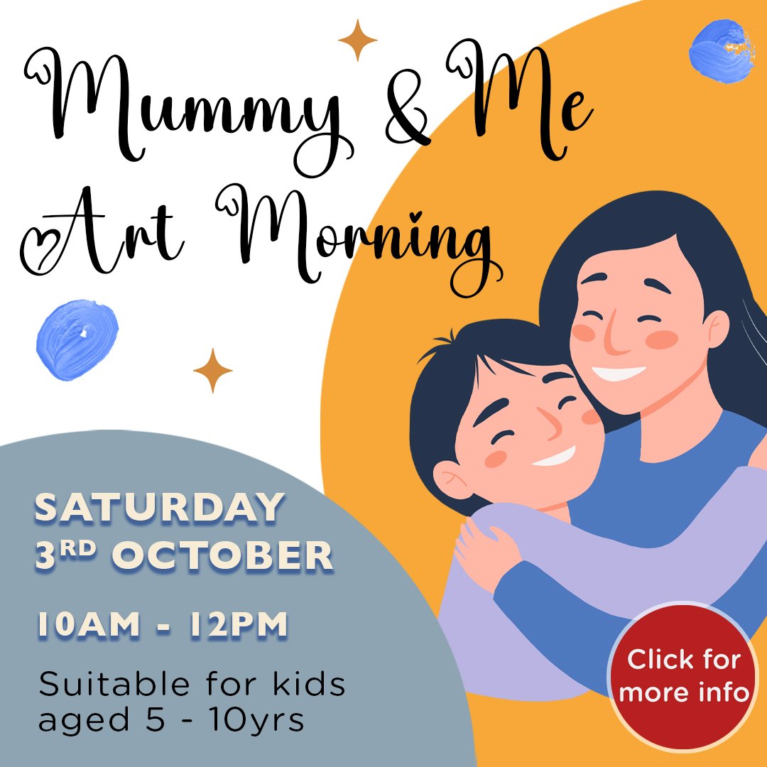 Mummy & Me Art Morning - Sat 3rd October