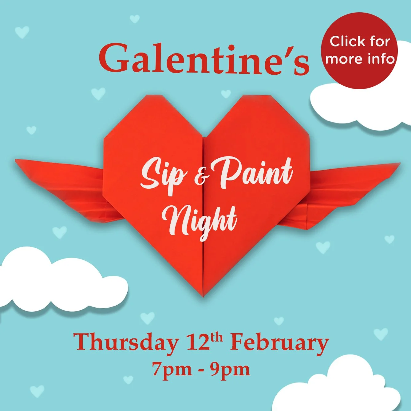 Galentine's Sip & Paint Night - 12th February