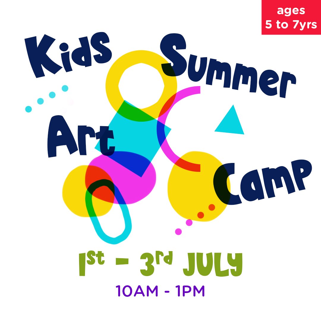 Kids Summer Art Camp (1st-3rd July) - 5 to 7 yrs