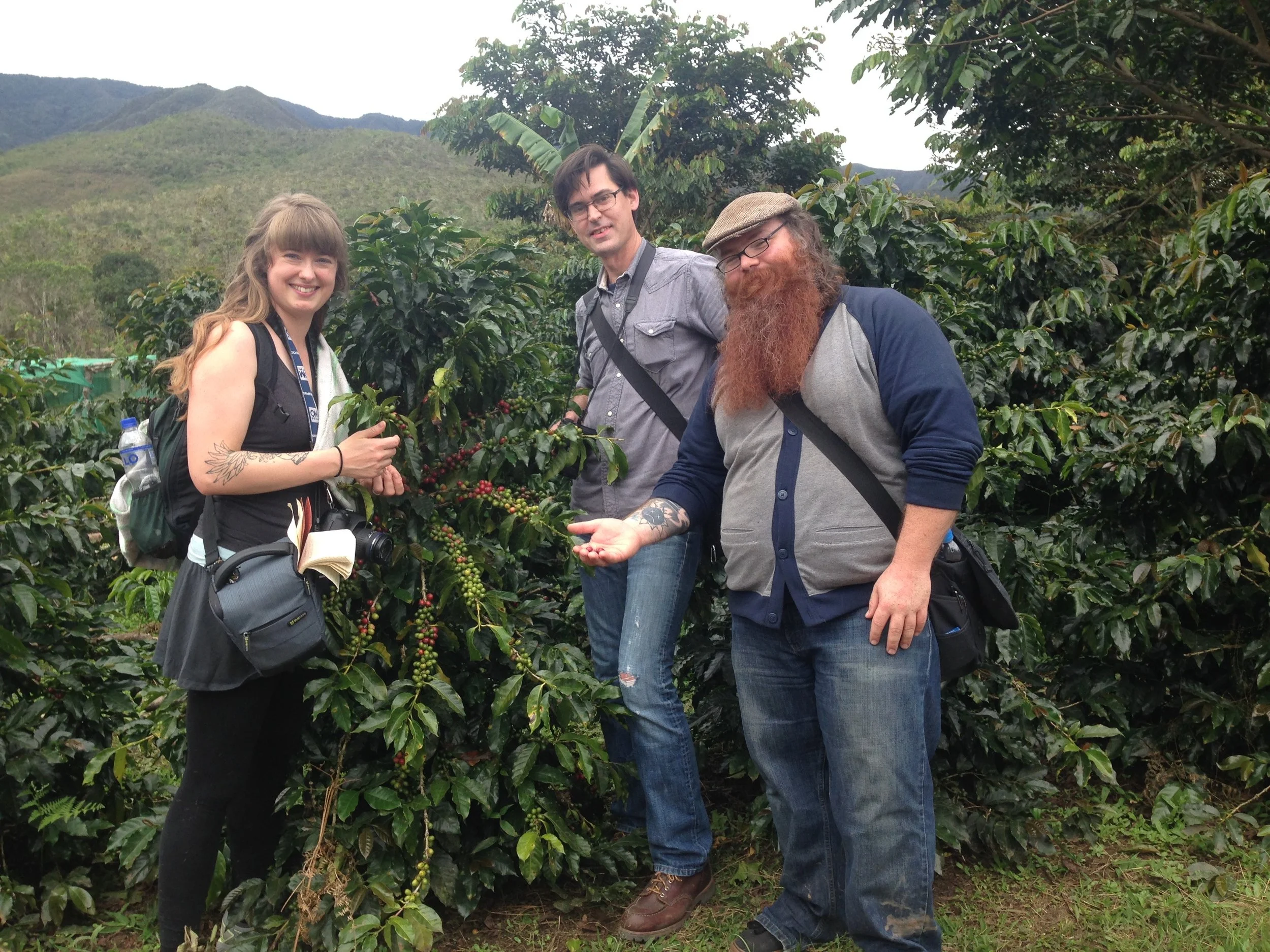 Us in Peru, April 2015. 