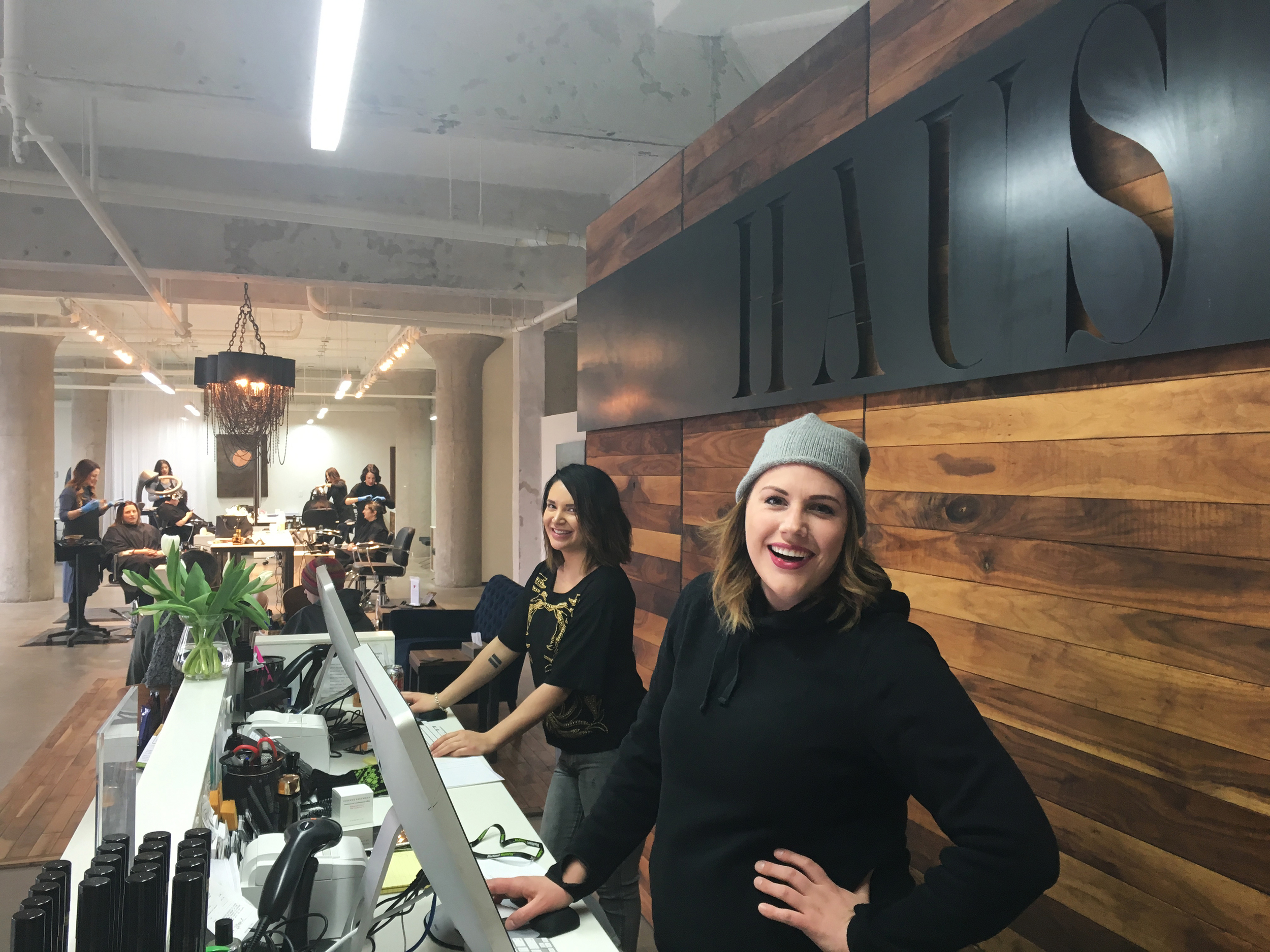 Hailey and Mary keep things moving smoothly for all