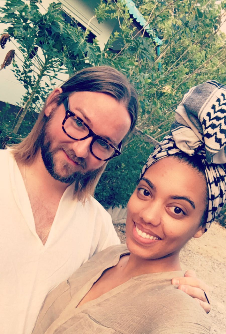 Charlie and Nikki as they prepare to leave for Nu Po for a busy day of teaching business and technical skills to hairdressers in Thailand.