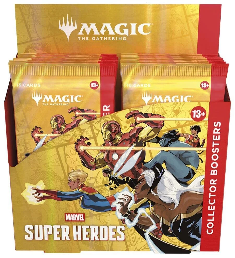 Marvel Super Heroes Collector Booster Box - preorder for pickup 6/19/2026