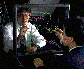 Hiro Ishii and Clearboard, (MIT Media Lab, 1994)