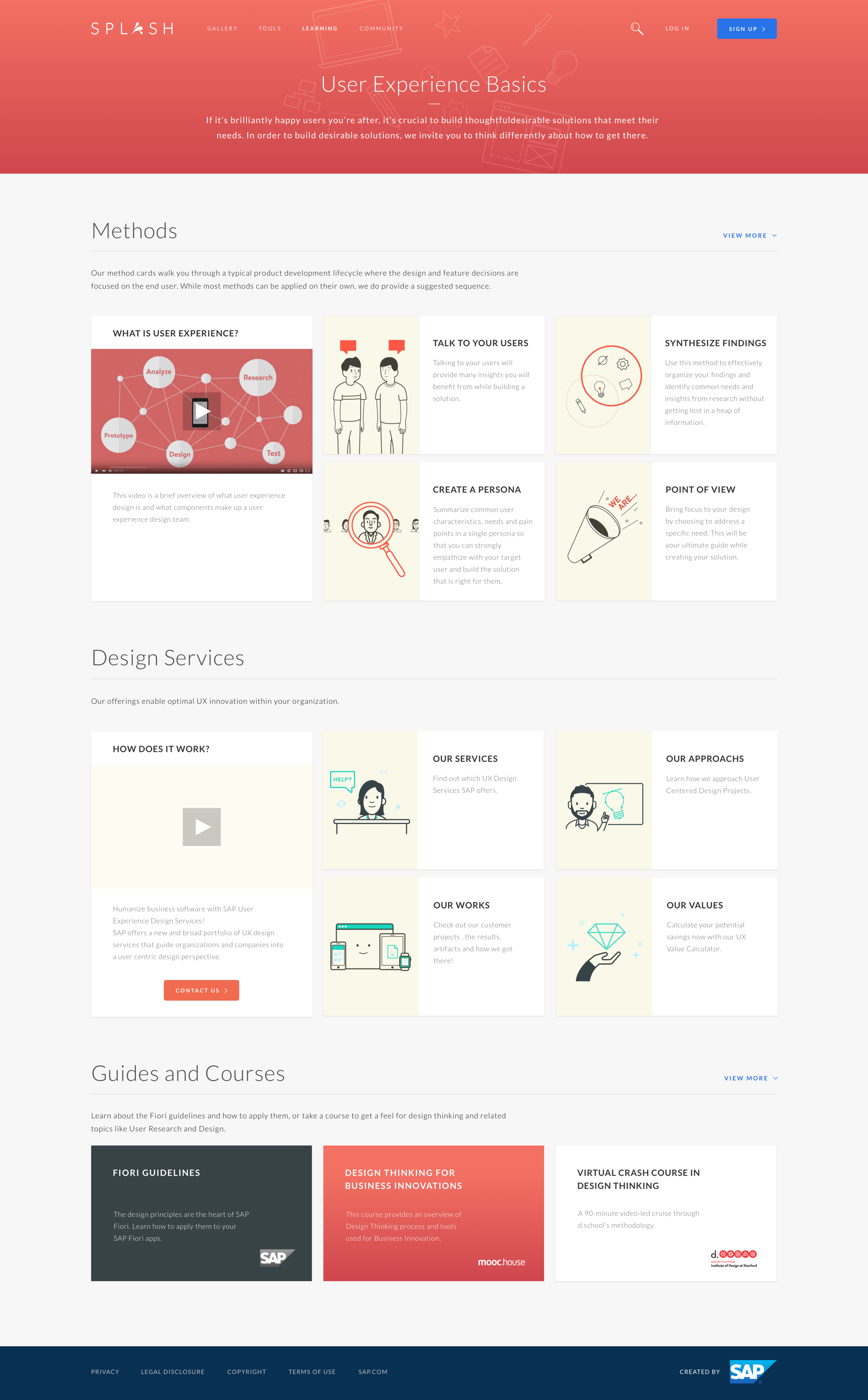 User Experience Basics - byte-sized learning content