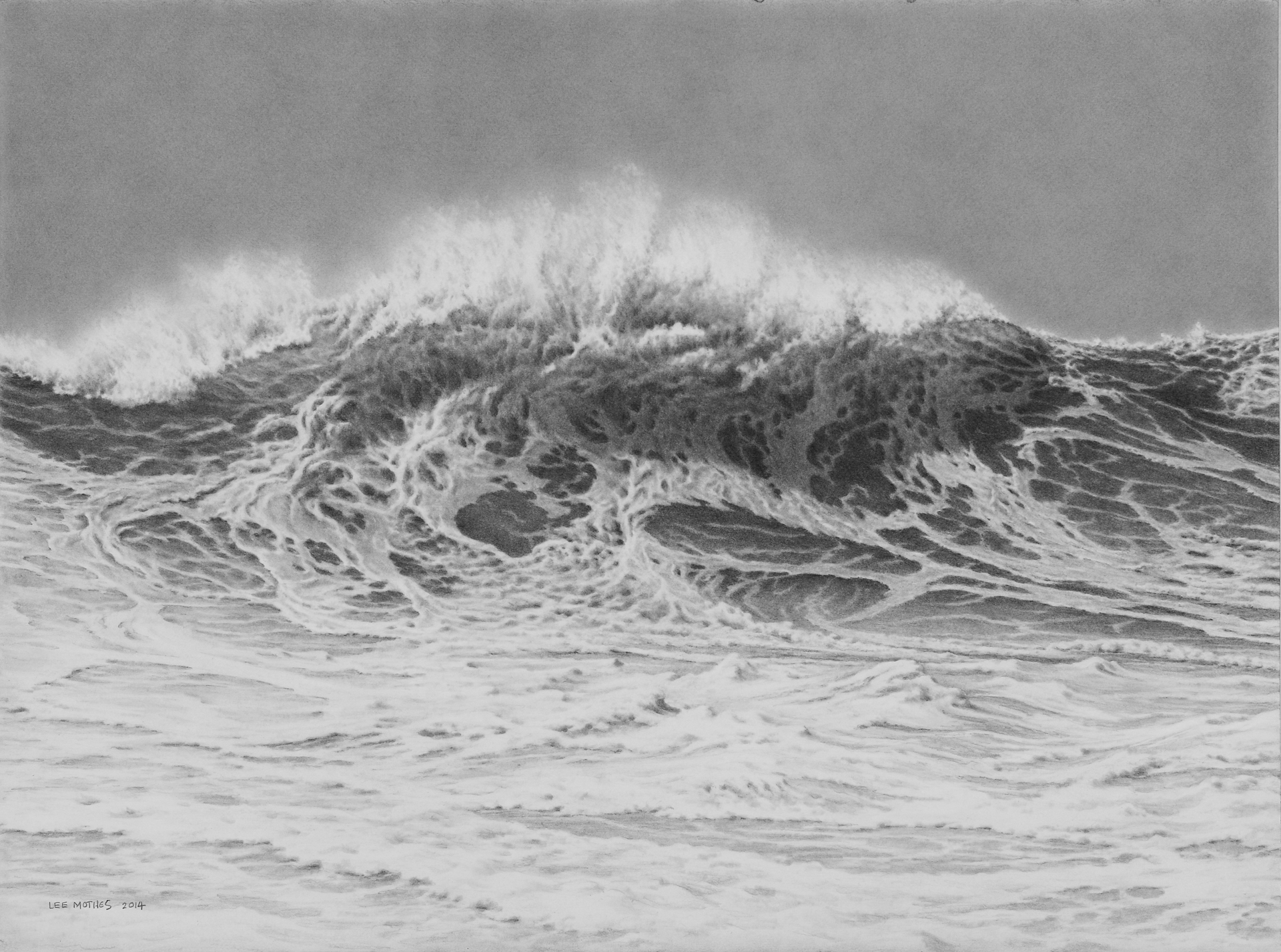 Graphite Drawings Oceans And Dreams