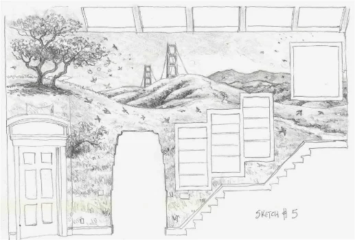 Mural Sketch (one of several)