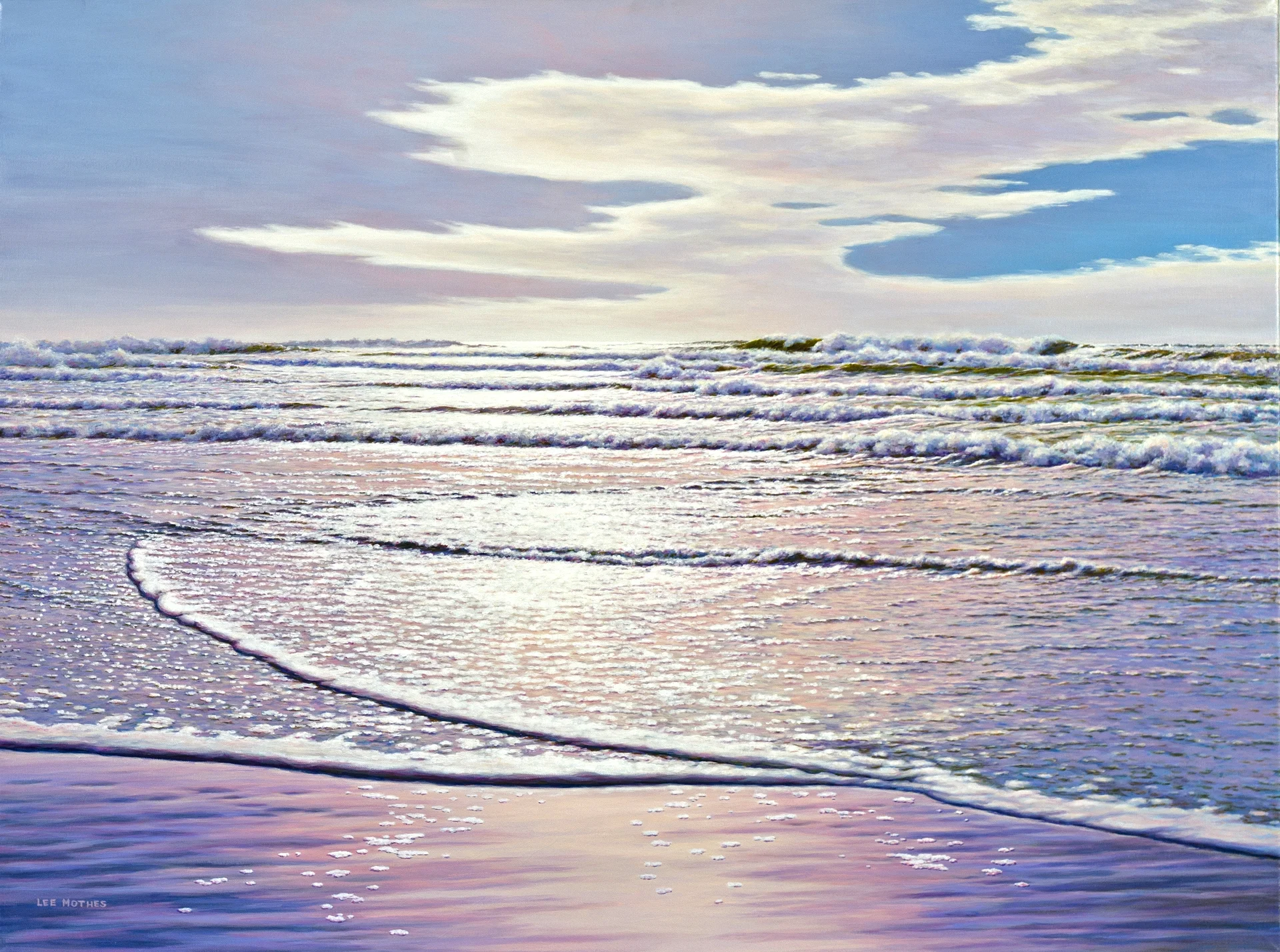 Beachwalking at Low Tide