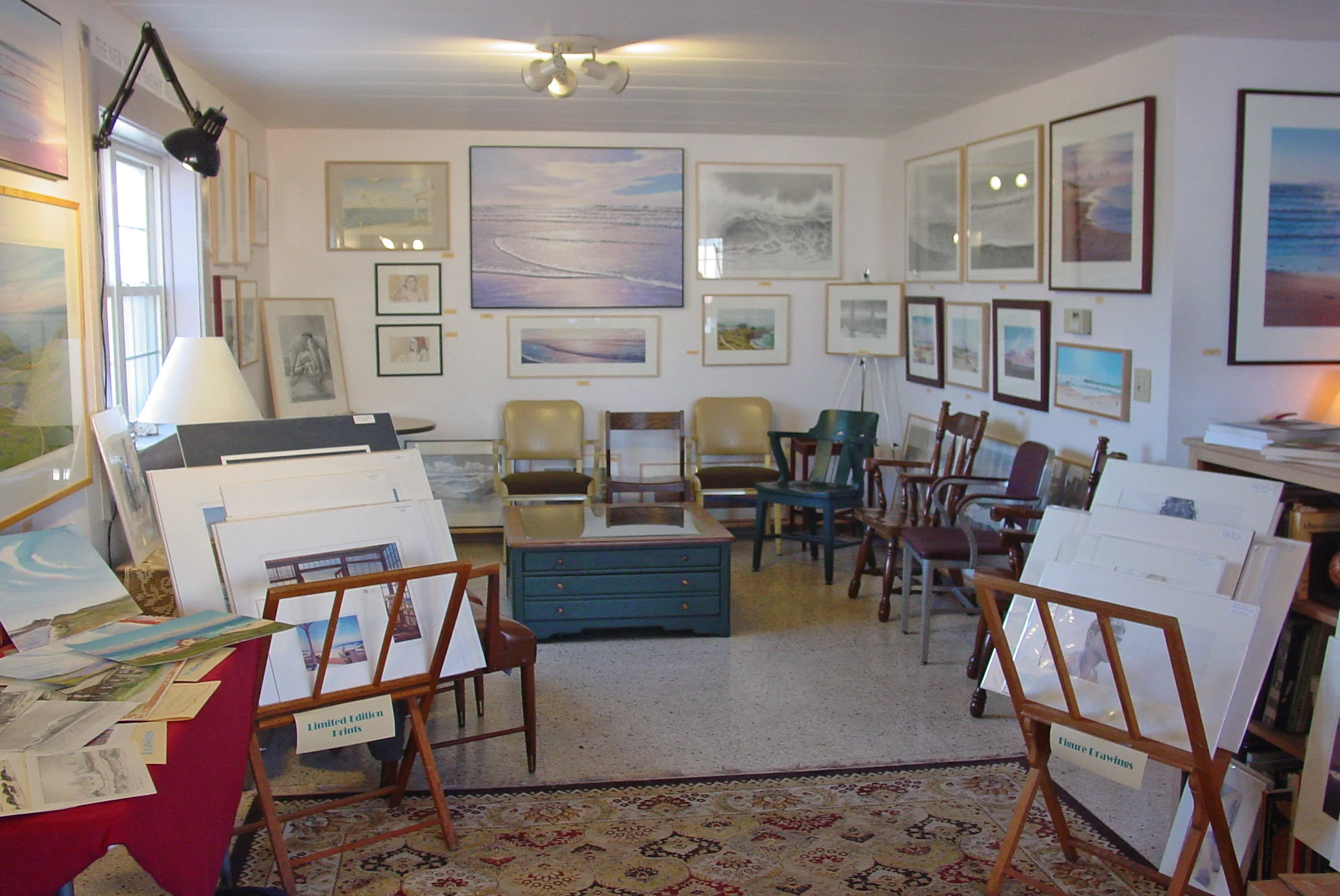 Studio display area from my work area…