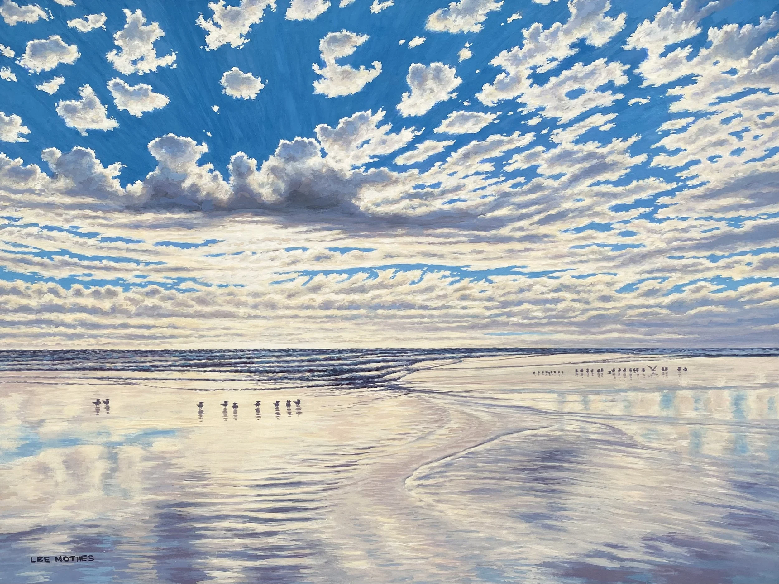 Warm Day at the River Mouth