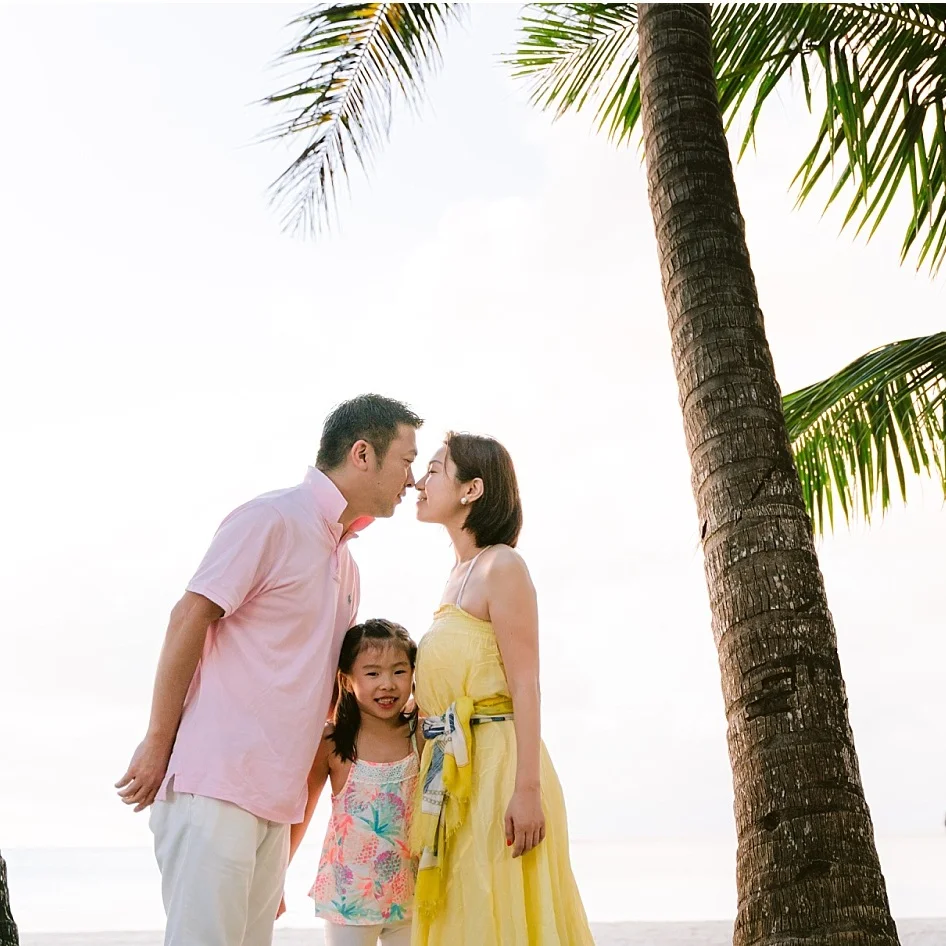 Tamuning, Guam Beach Family Holiday Photographer - K + Family