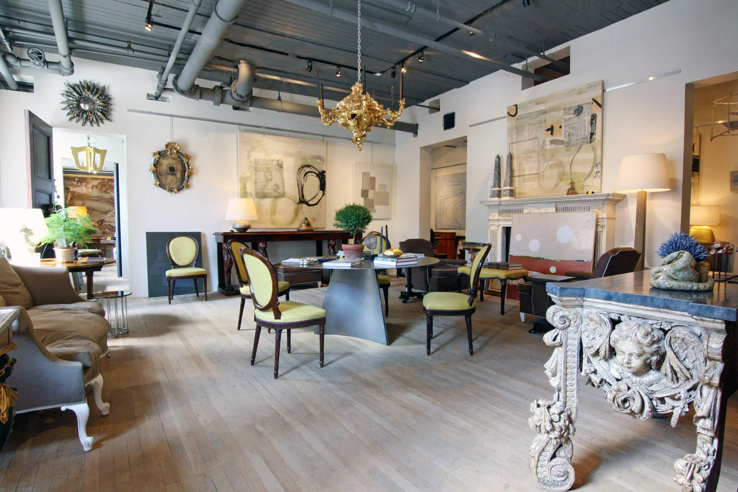 The Gerald Bland Gallery in the Fine Arts Building, site of the Friday Reception