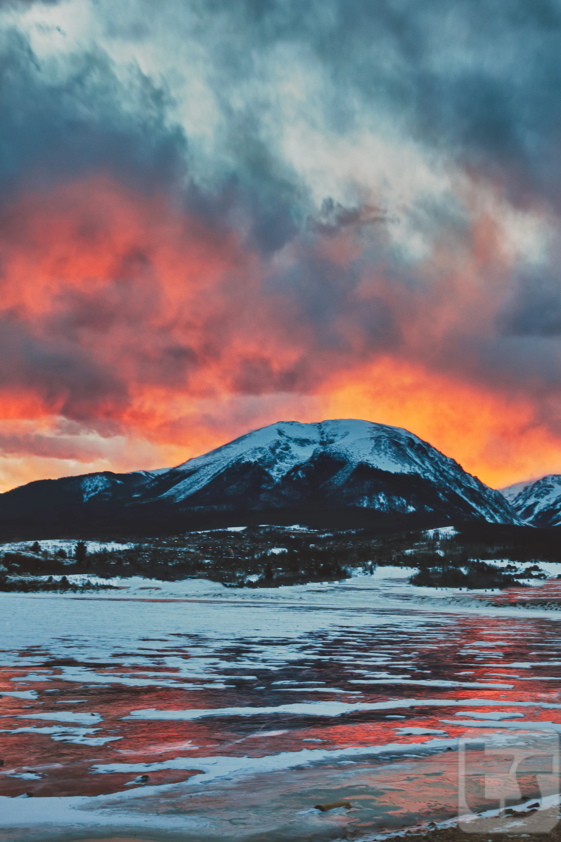 Fire At Dusk