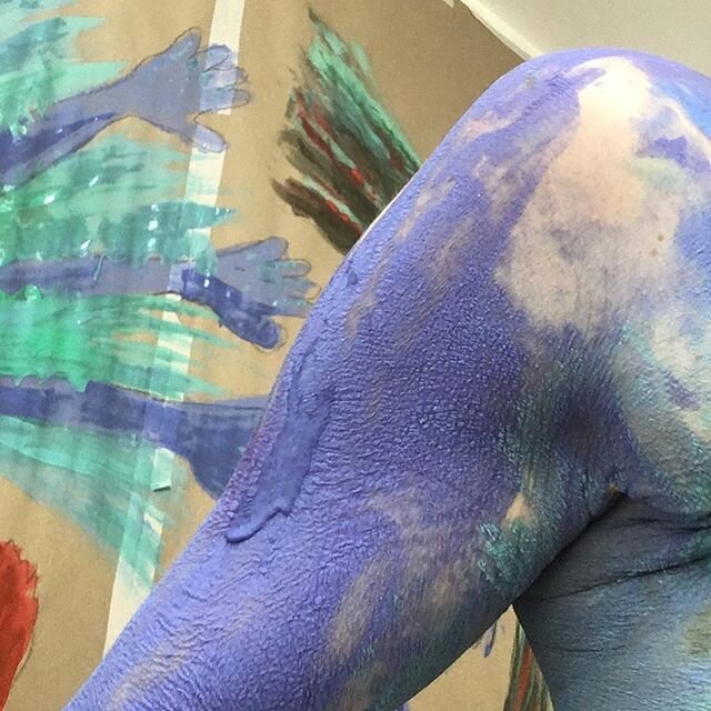 The Body Room is Clothing Optional, and many of our Peckham guests are taking full advantage! Our skin-safe paint is made locally in the UK and is Super washable and great to get messy with -- Appointments still available next week (our last week!) L