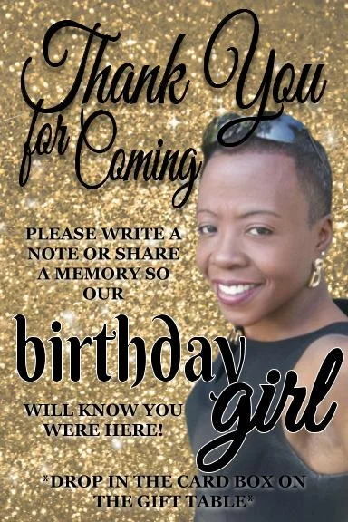 Custom Party Signage