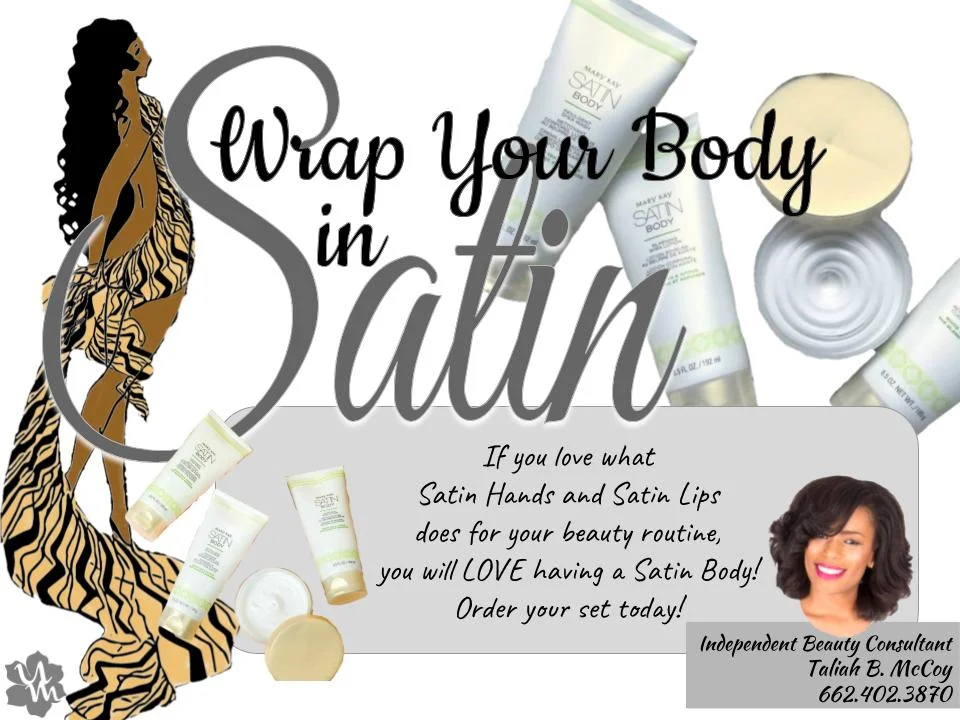 Satin Body Promotional Flyer