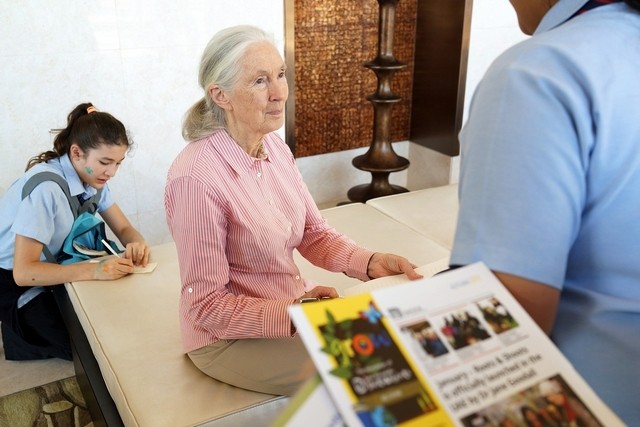 The National – Jane Goodall Inspires Students