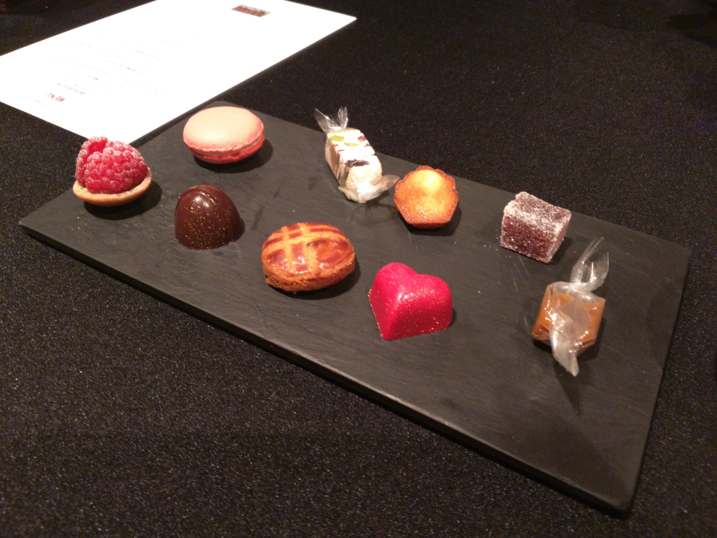 Selection of sweets