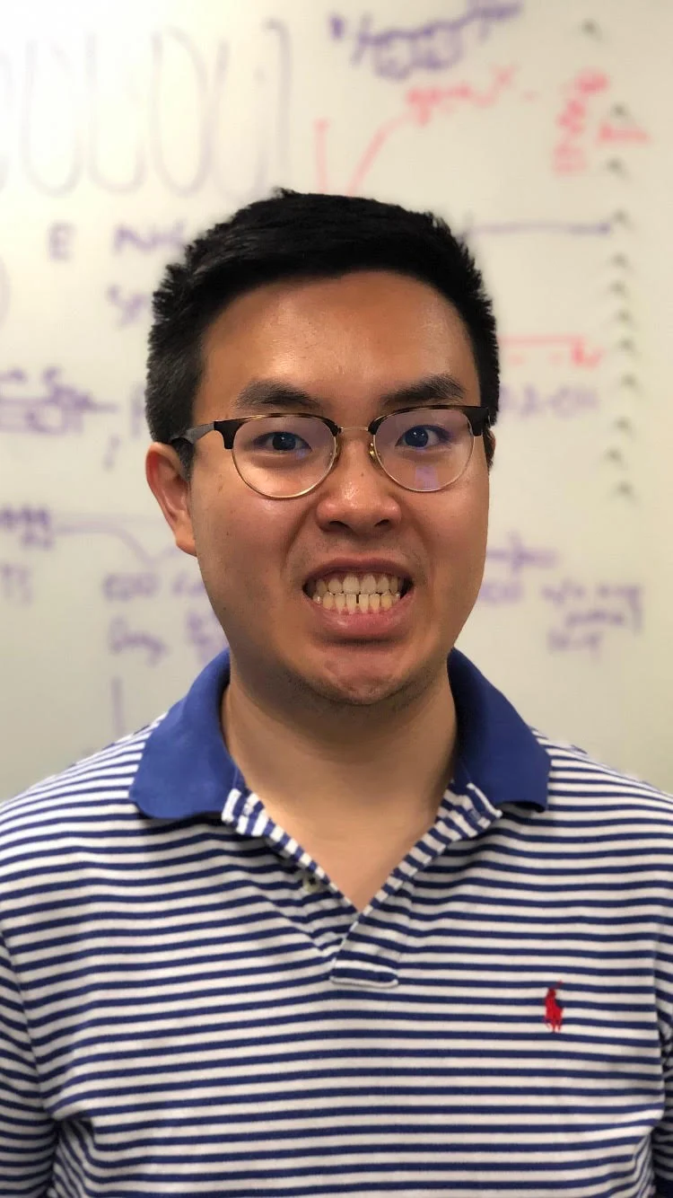 Name: Dan Park Nickname: Woojeezy, DanoString Year Joined BCM: 2017 Height: In reality I’m 5’8, stand on my money now I’m 5’8.5 Position: Graduate Student Alma Mater: Dartmouth College Hometown: Manhattan, KS Hobbies: Hearthstone, Tennis, Pup Fostering Special Power: Becoming the human version of the Grimace Face Emoji Favorite Drink: Tom Collins Favorite Restaurant: Korean Garden in Kansas Quote: “Real G’s move in silence like lasagna” – Weezy What you are working on: Utilizing small molecule inhibitors to decipher the transcriptional CDK axis and potentially develop novel cancer therapies